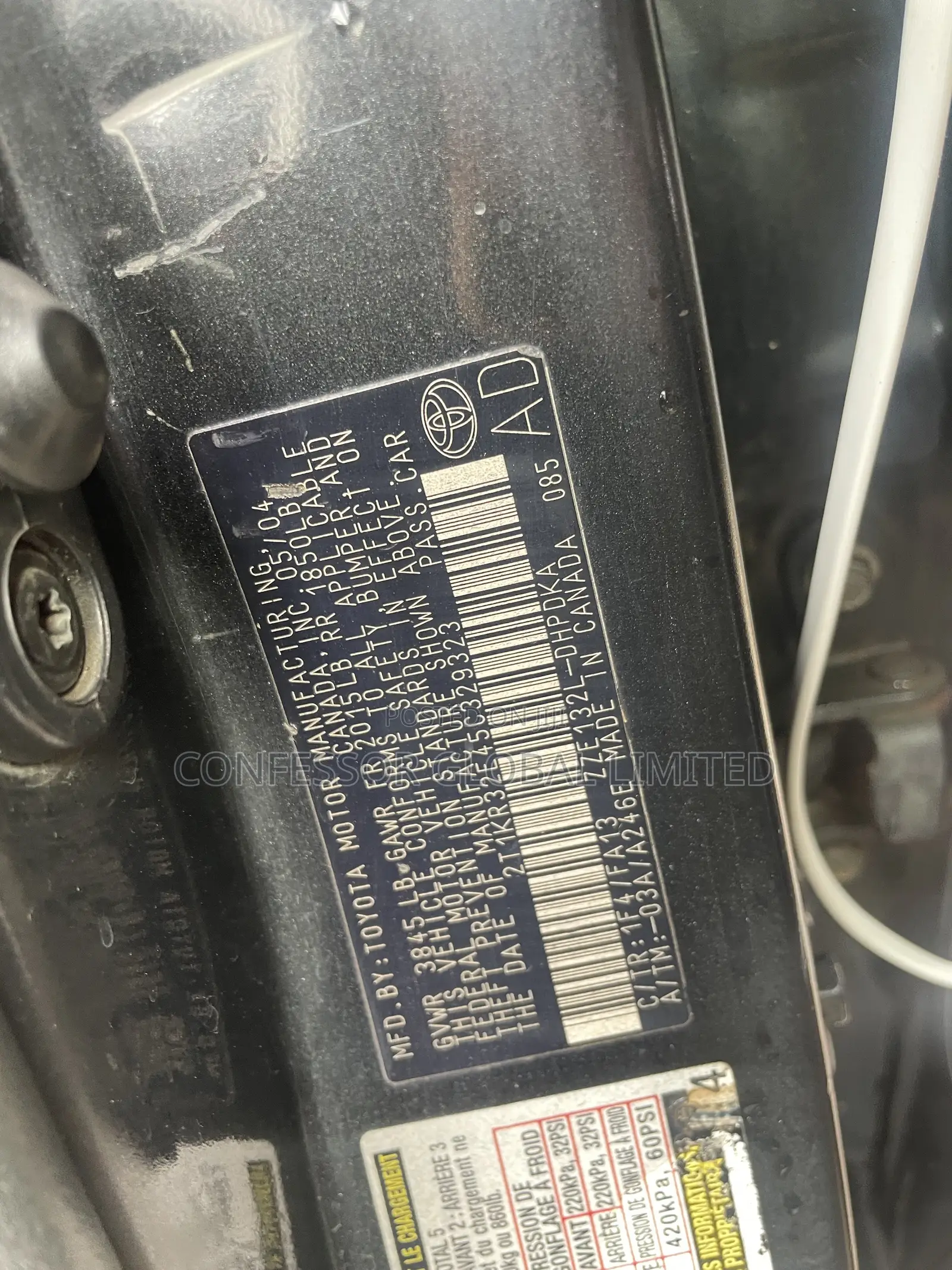 Toyota Matrix 2005 Black