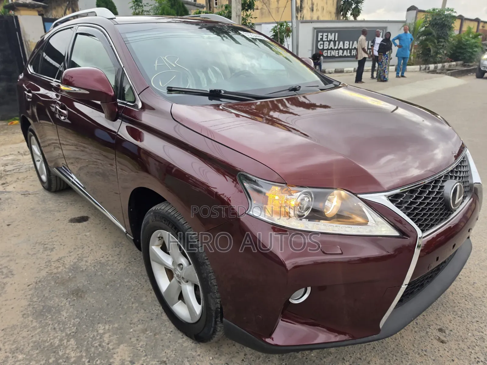 Lexus RX 350 AWD 2015 Burgundy