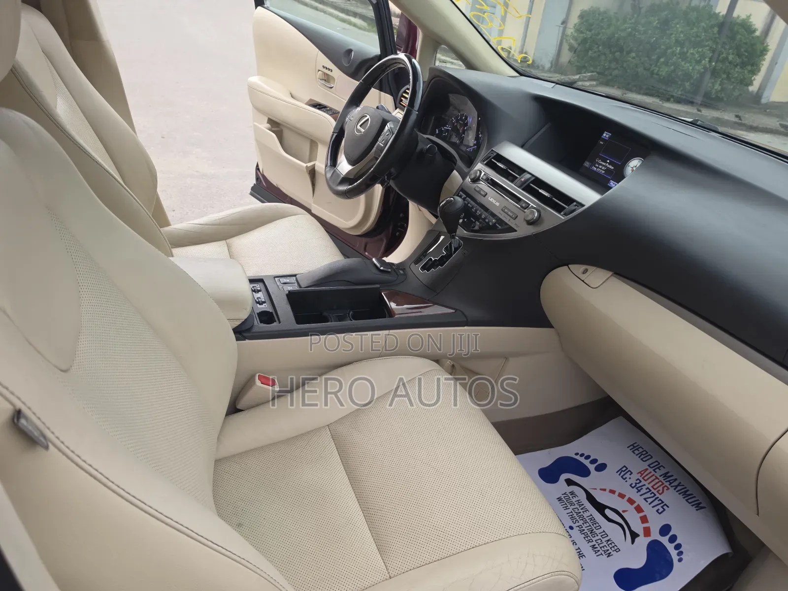 Lexus RX 350 AWD 2015 Burgundy