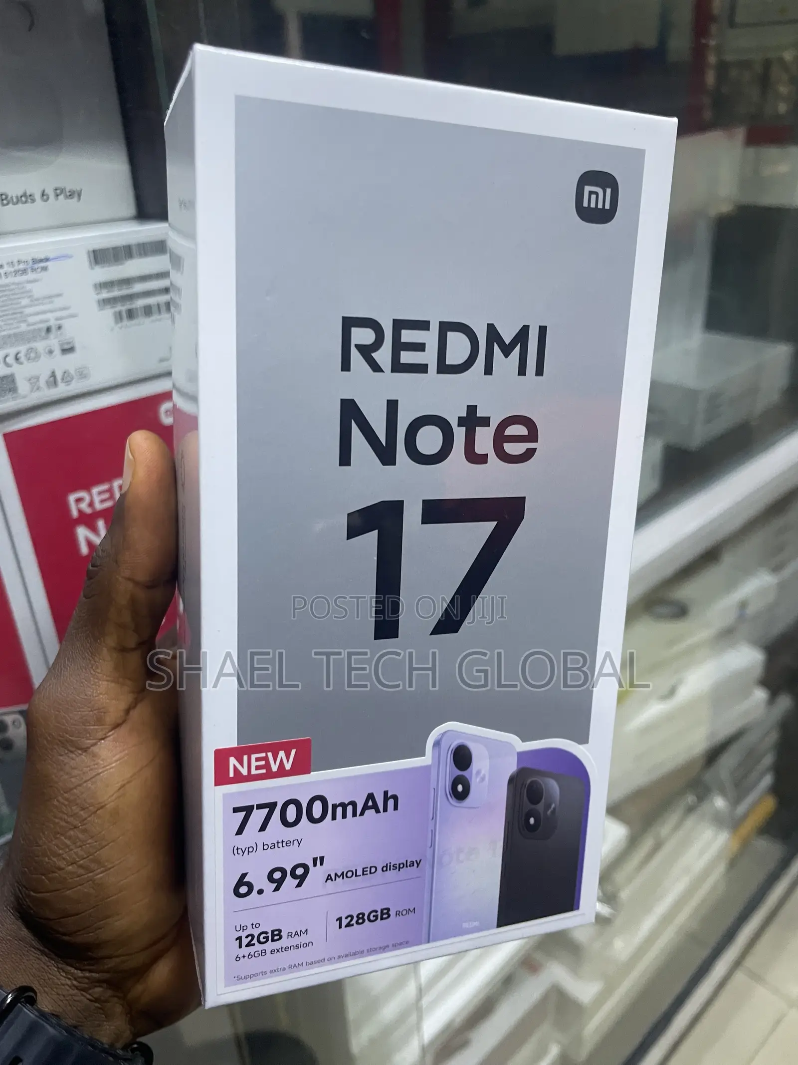 New Xiaomi Redmi Note 17 128 GB Black
