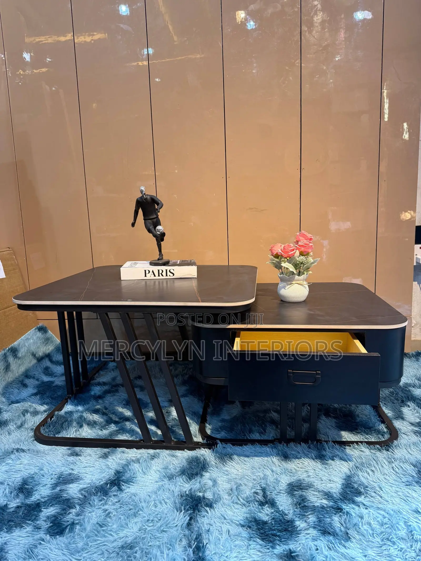2 in 1 Square Center Table