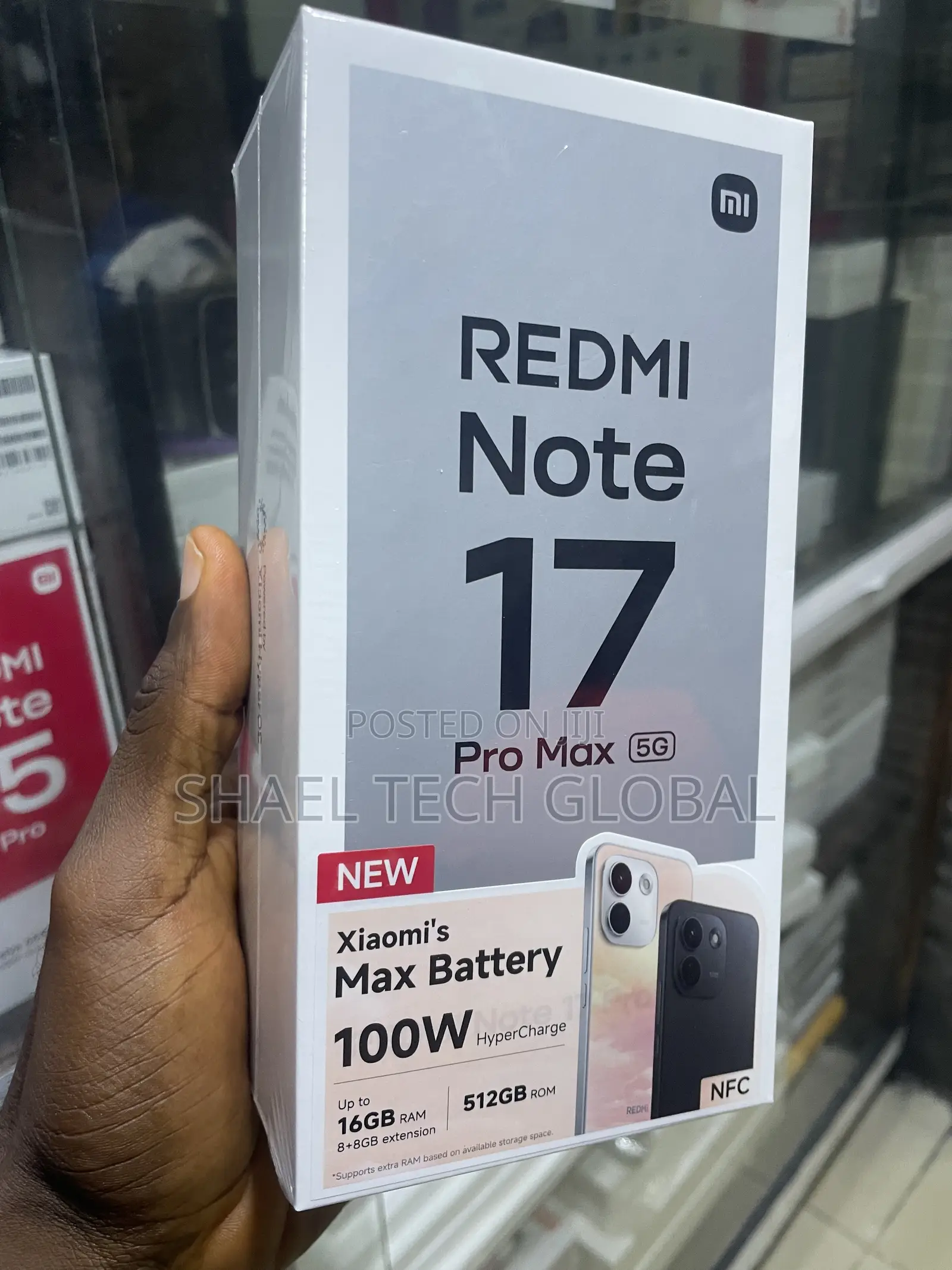 New Xiaomi Redmi Note 17 Pro Max 512 GB Red
