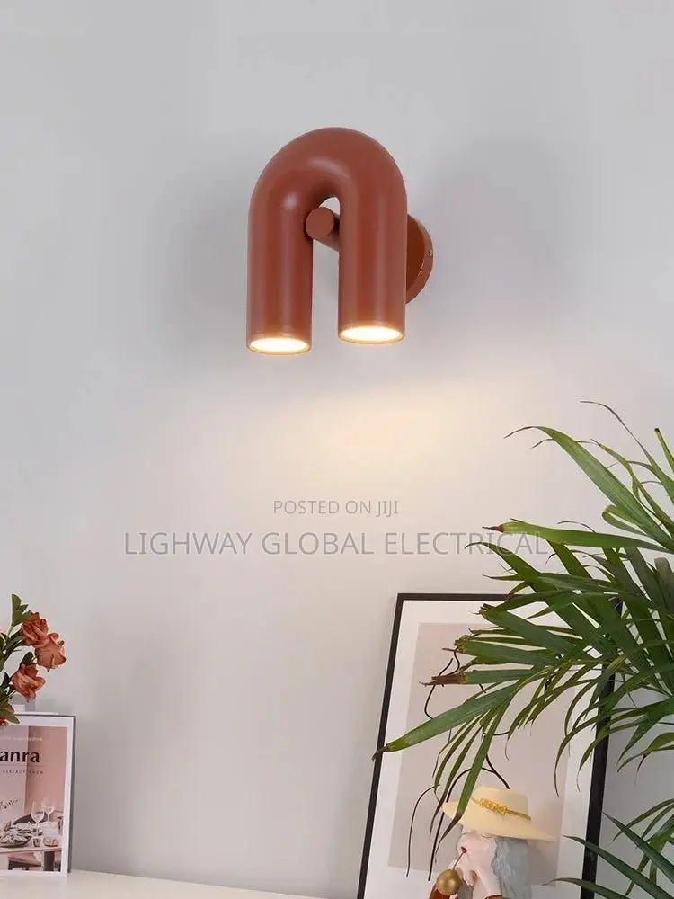 Arandela “U” Shaped Led Moma Wall Decor Light