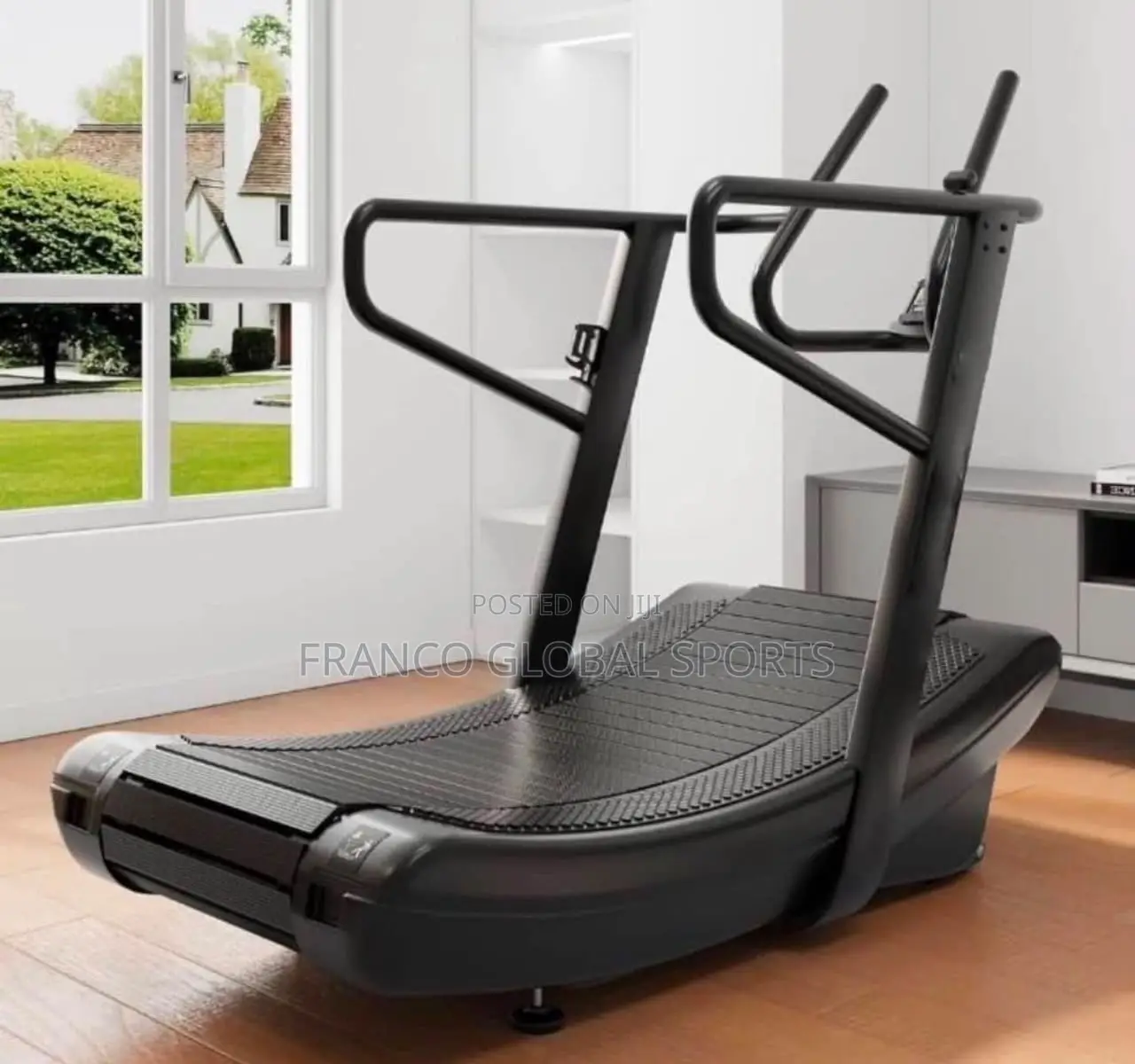 Curved Manual Treadmill Commercial