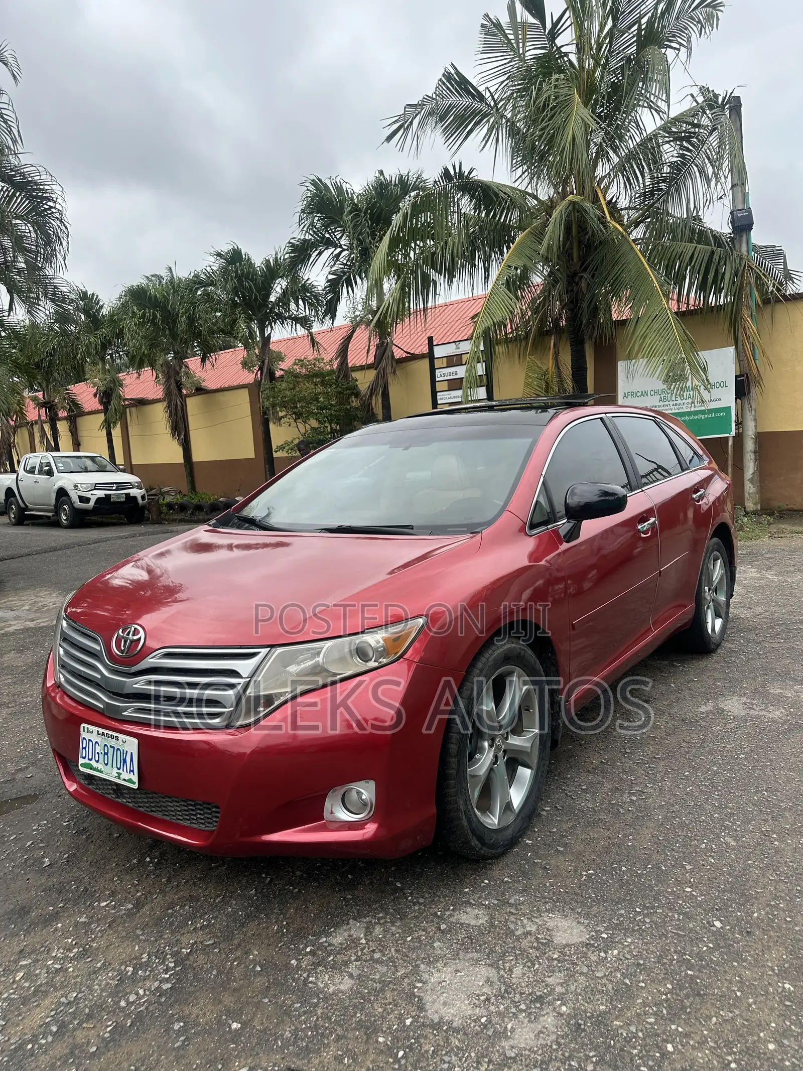 Toyota Venza Limited 2011 Red