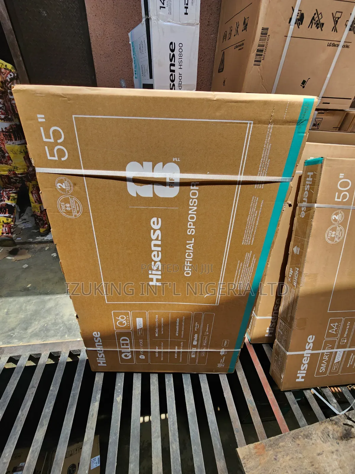 Hisense 55 Inches Q Led Uhd Smart ,Netflix ,Youtube TV