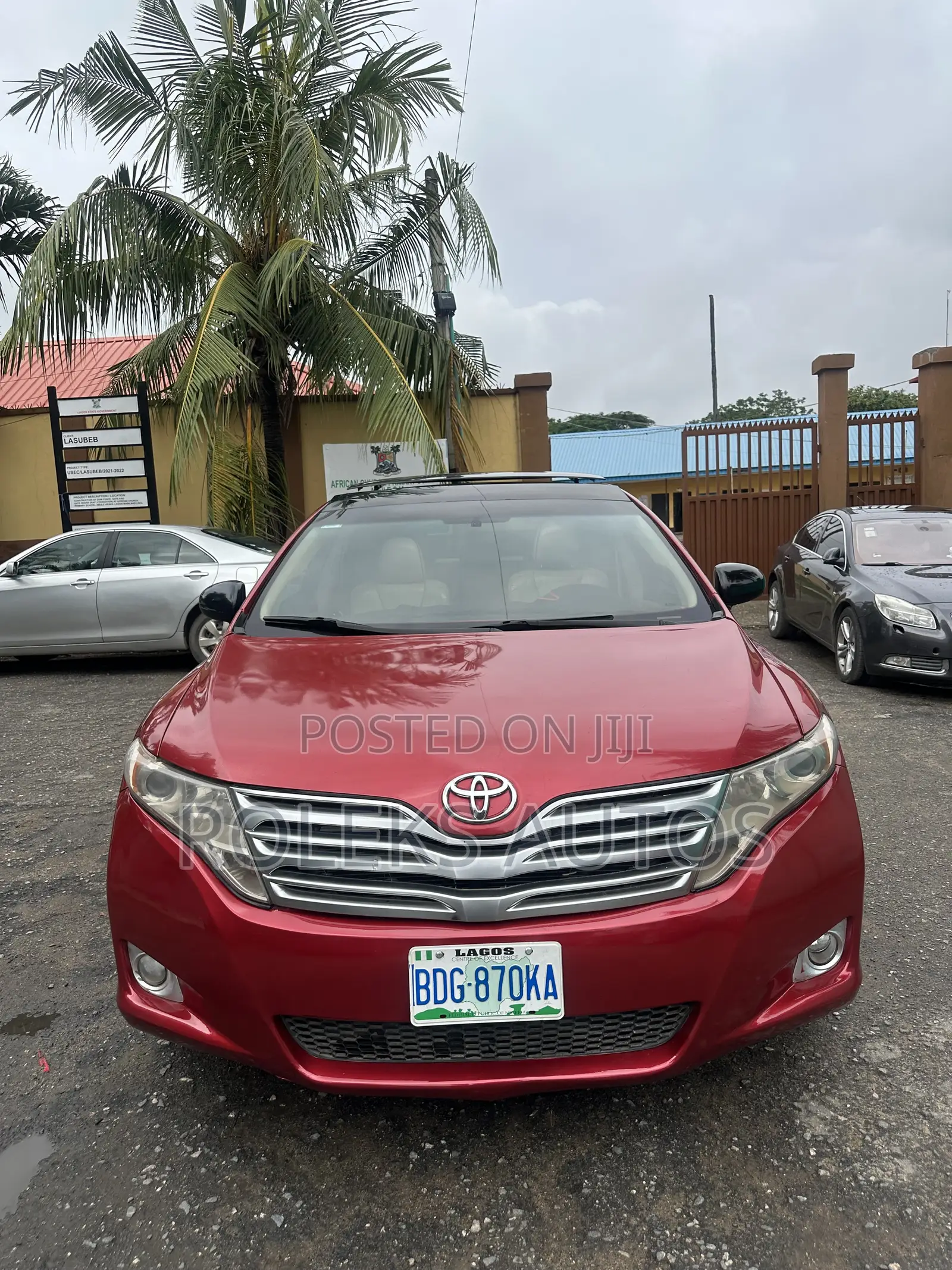 Toyota Venza Limited 2011 Red