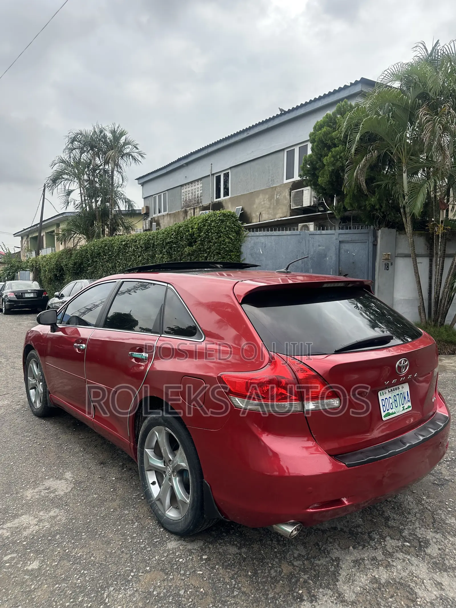 Toyota Venza Limited 2011 Red