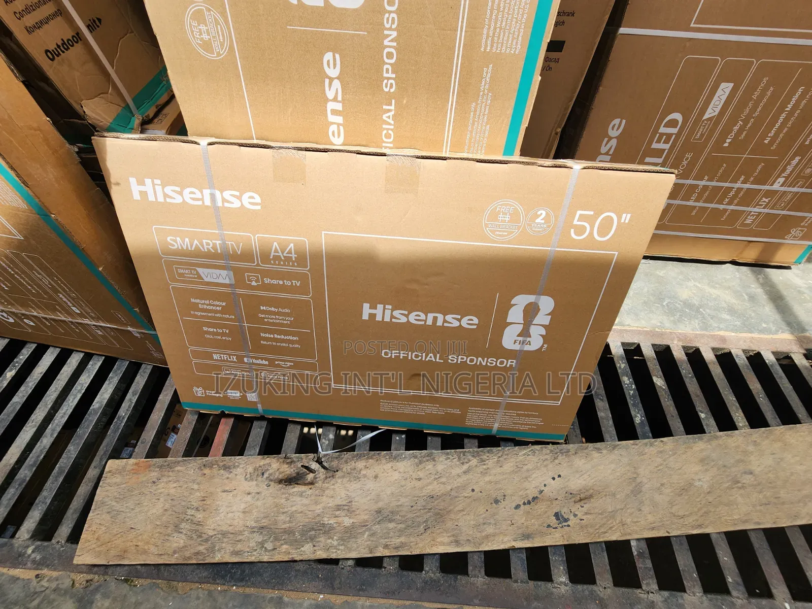Hisense 55 Inches Uhd Smart Youtube, Netflix Television