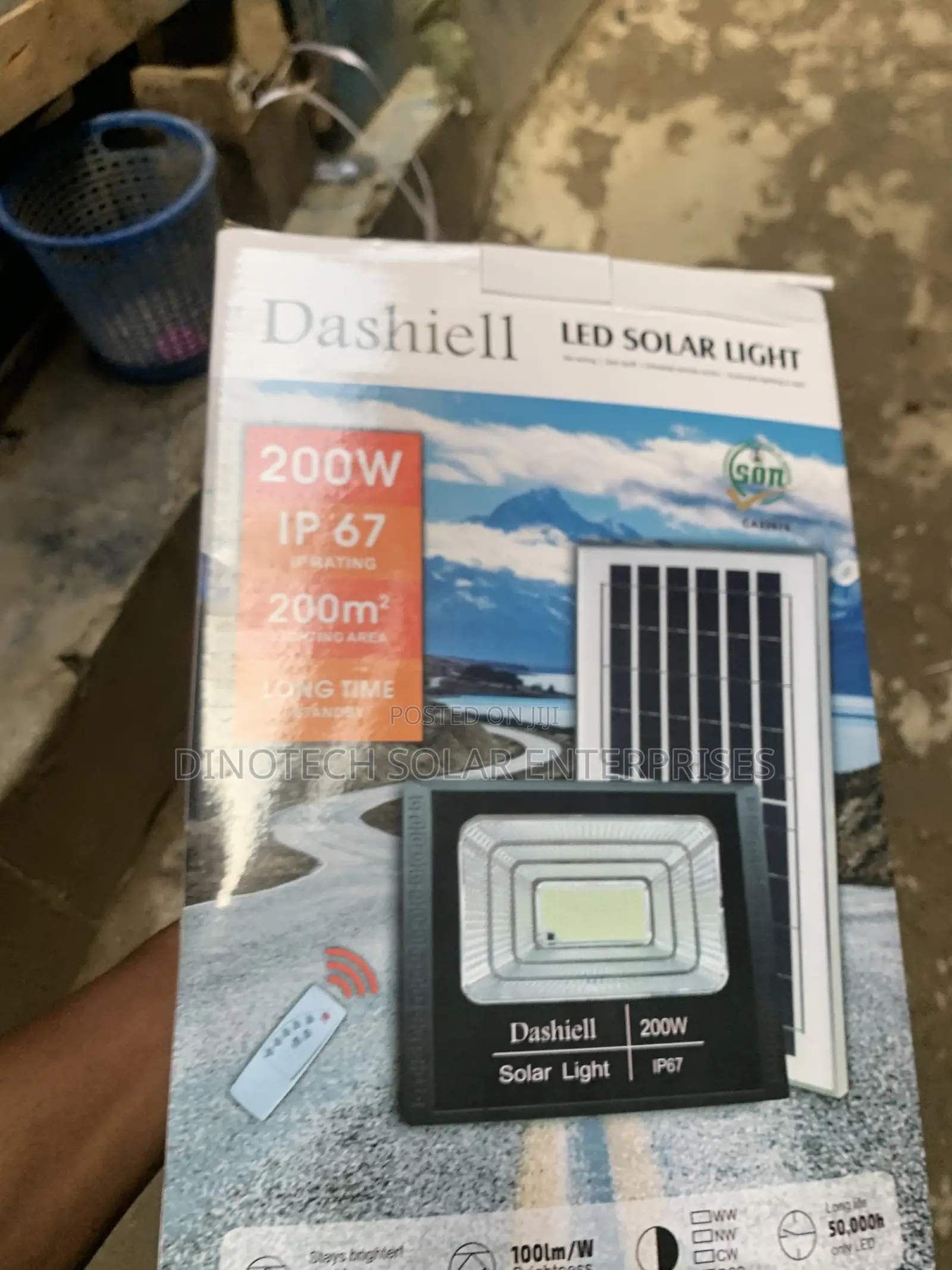 200w Dashiell LED Solar Lights Available