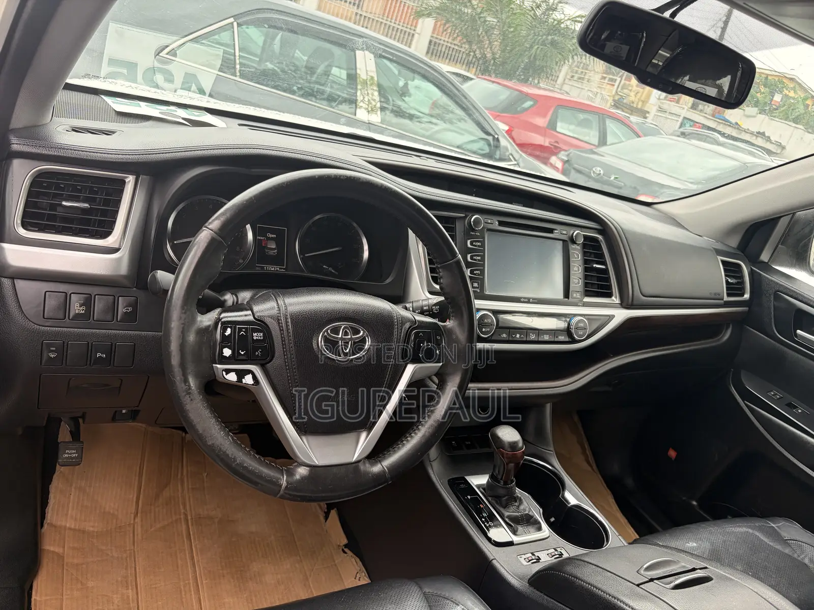 Toyota Highlander Limited 4dr SUV AWD (3.5L 6cyl 6A) 2015 White