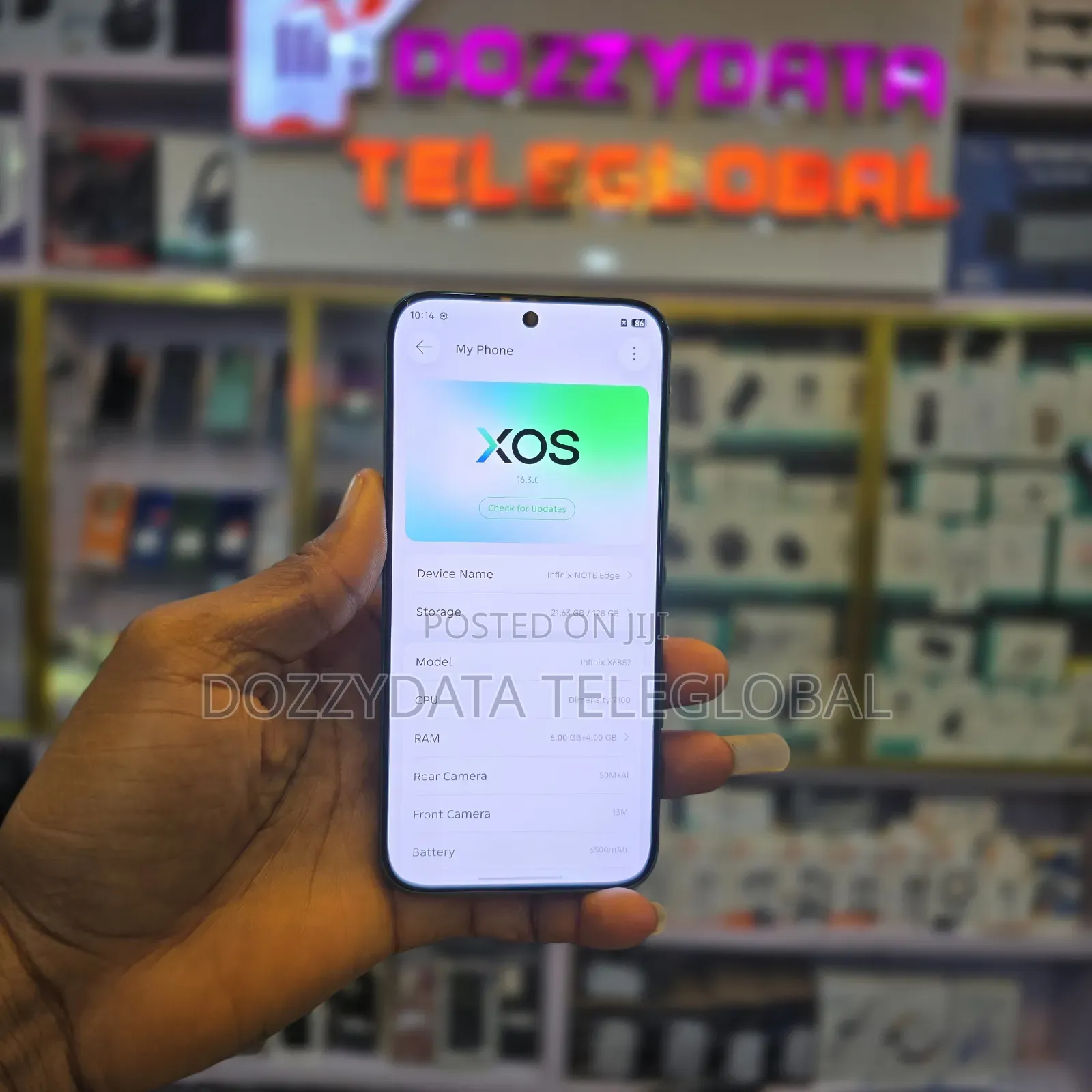 Infinix Note Edge 128 GB Green