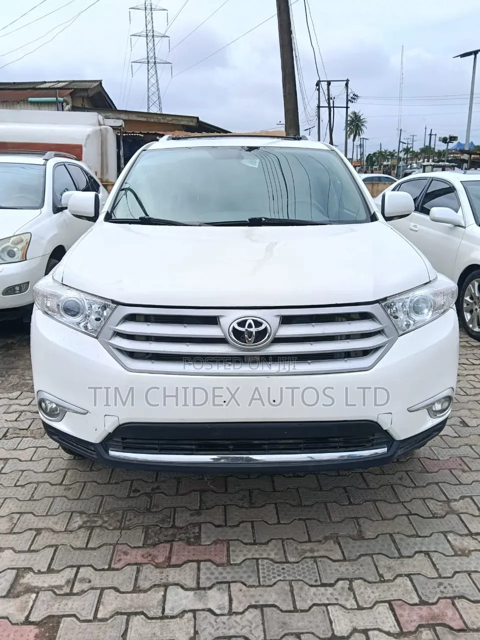 Toyota Highlander Limited 2012 White