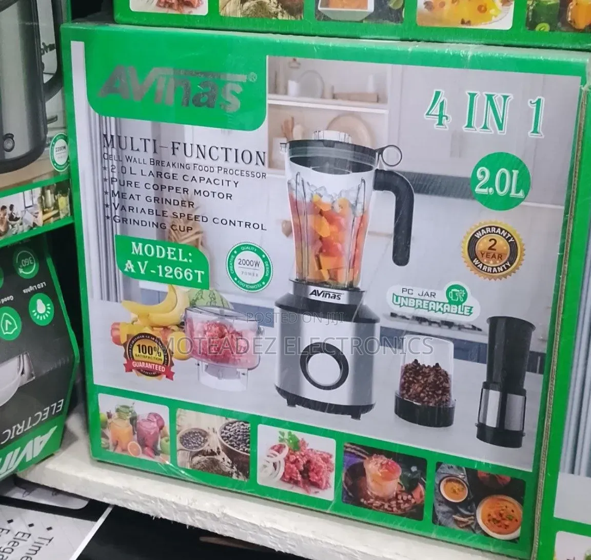 Avinas 4in1 High Quality Blender/Juicer/Grinder/Processors