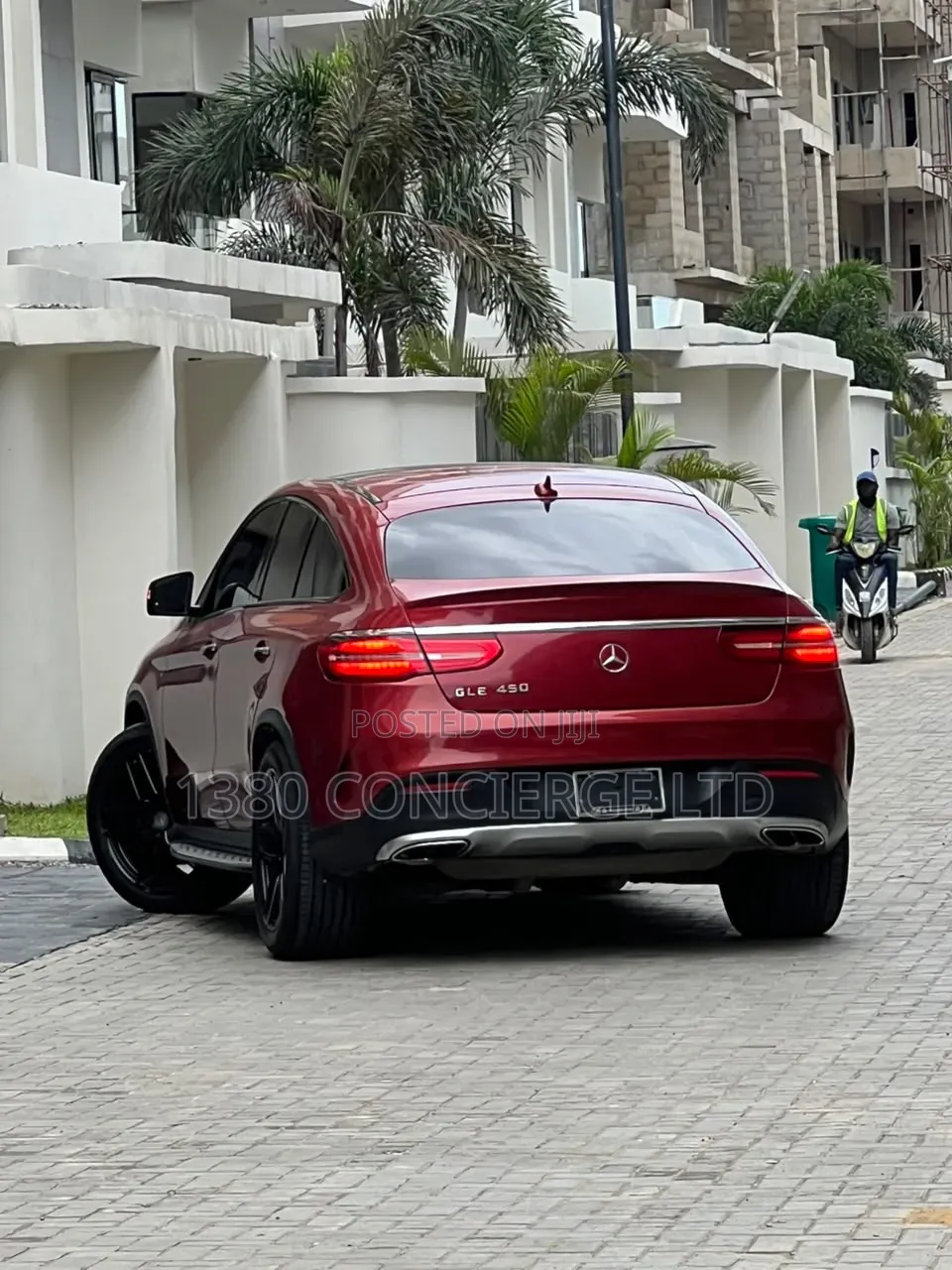 Mercedes-Benz GLE-Class 2016 Red