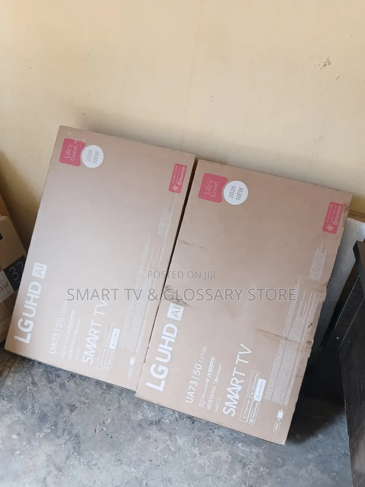LG Smart TV 50inches Frameless With AI Features