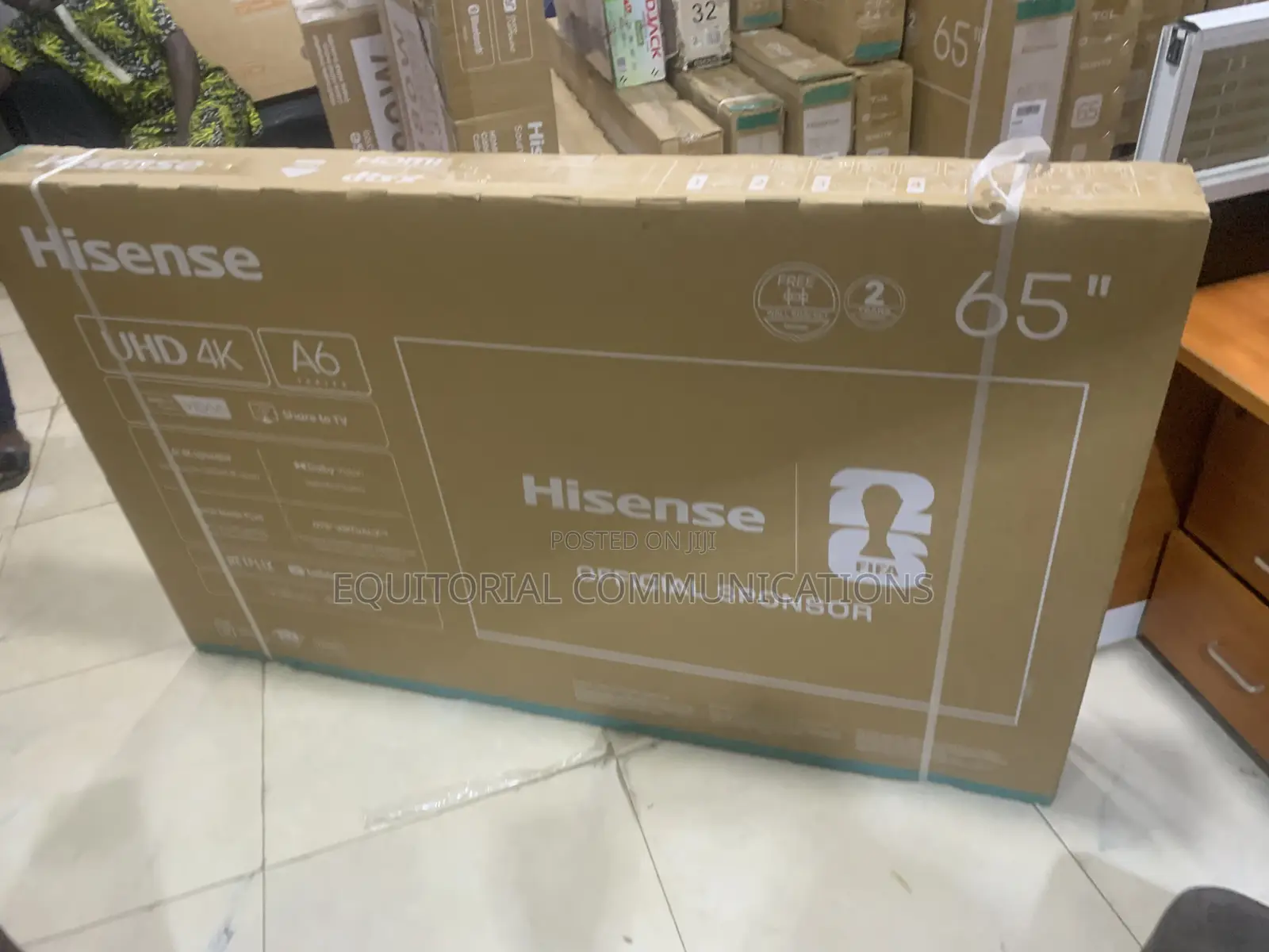 Hisense 65A6Q Smart TV – 65" Cinema-Size Entertainment at Home