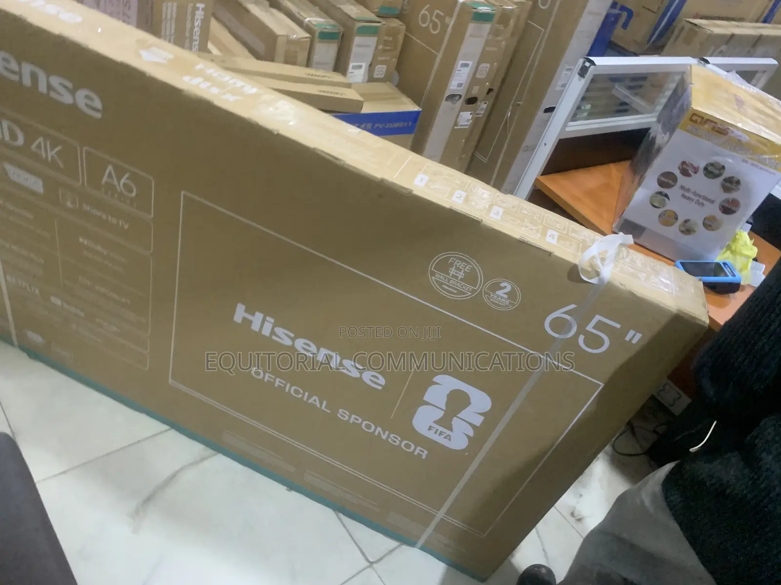Hisense 65" Smart UHD TV 65A6Q – Sharp Details, Bigger Experience