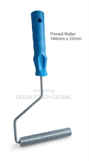 Fiberglass Finned Paddle Roller 140mm X 22mm - FRP Bubble Buster