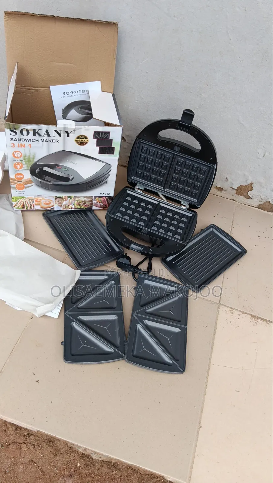 3 in 1 Toast/ Grill and Waffle