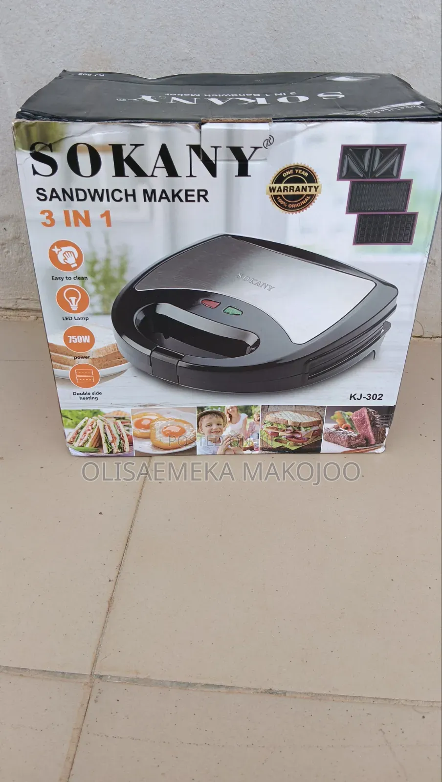 3 in 1 Toast/ Grill and Waffle