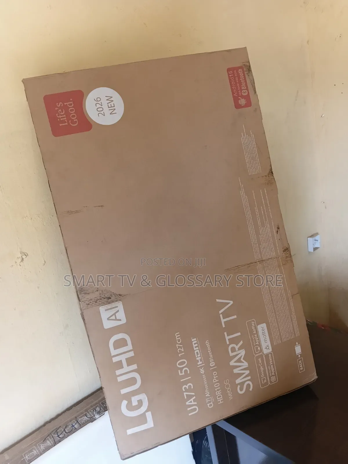 LG Smart TV 50inches Frameless With AI Thinq