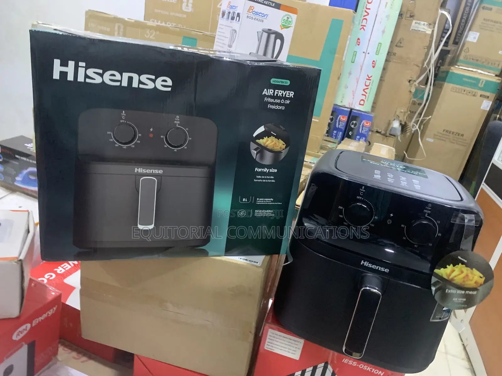 Hisense 8L Air Fryer – Crispy Meals With Less Oil