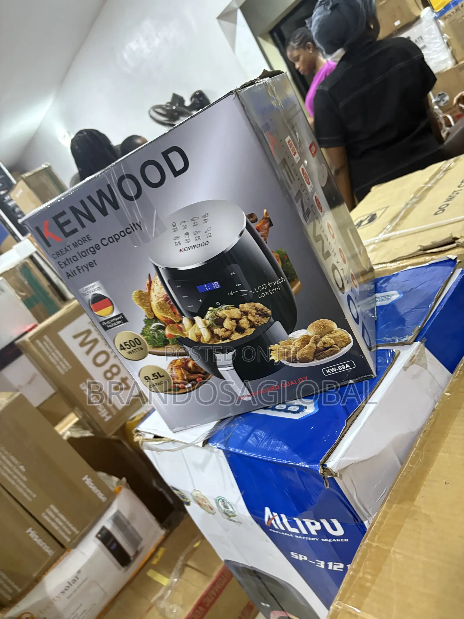 Kenwood 9.5L Large Capacity Air Fryer