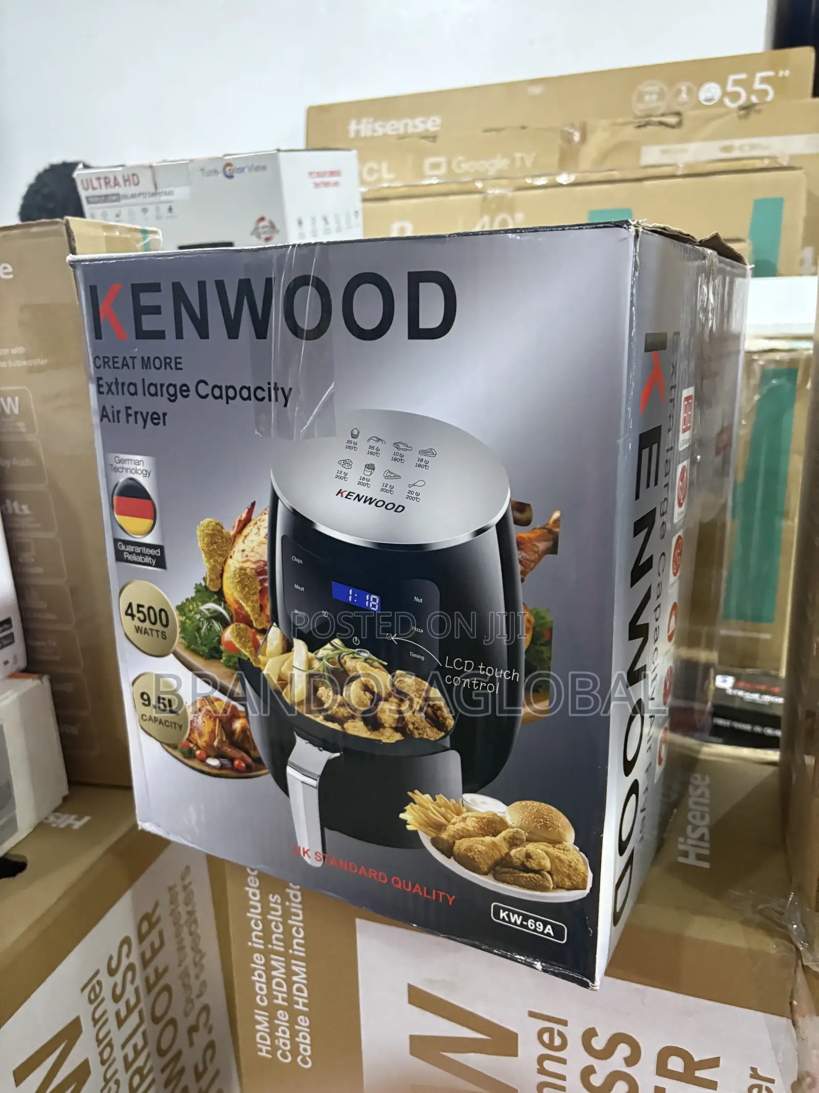 Kenwood 9.5L Large Capacity Air Fryer