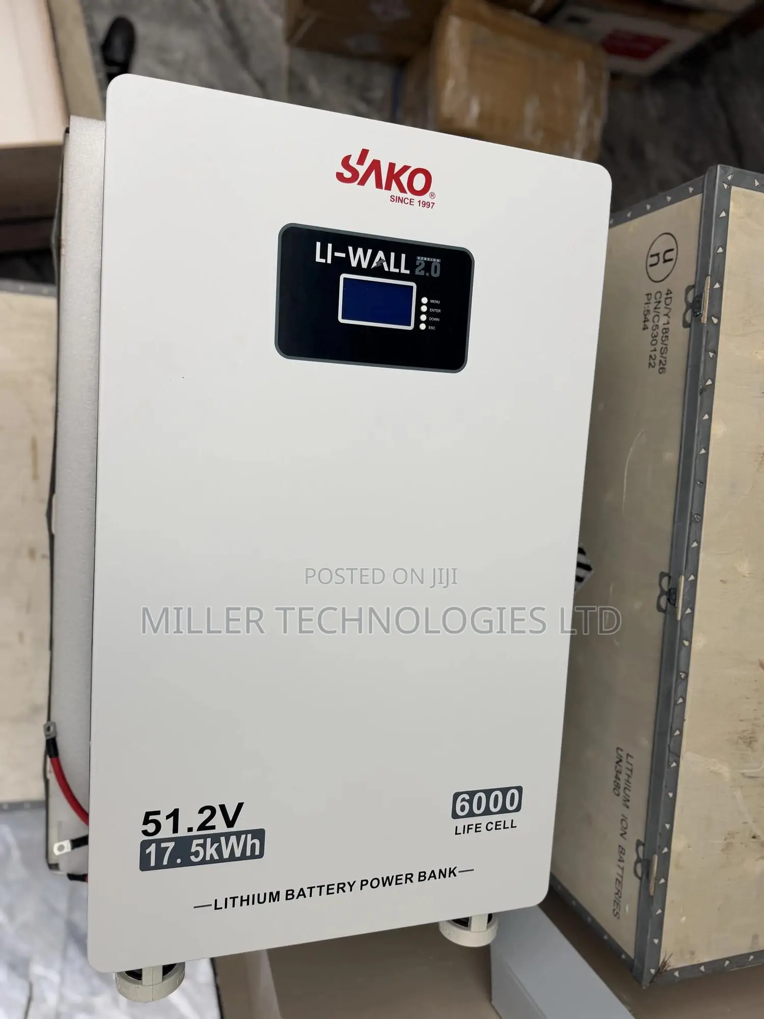 SAKO 17.5kWh Li-Wall Series Lithium Battery – Solar Energy Storage