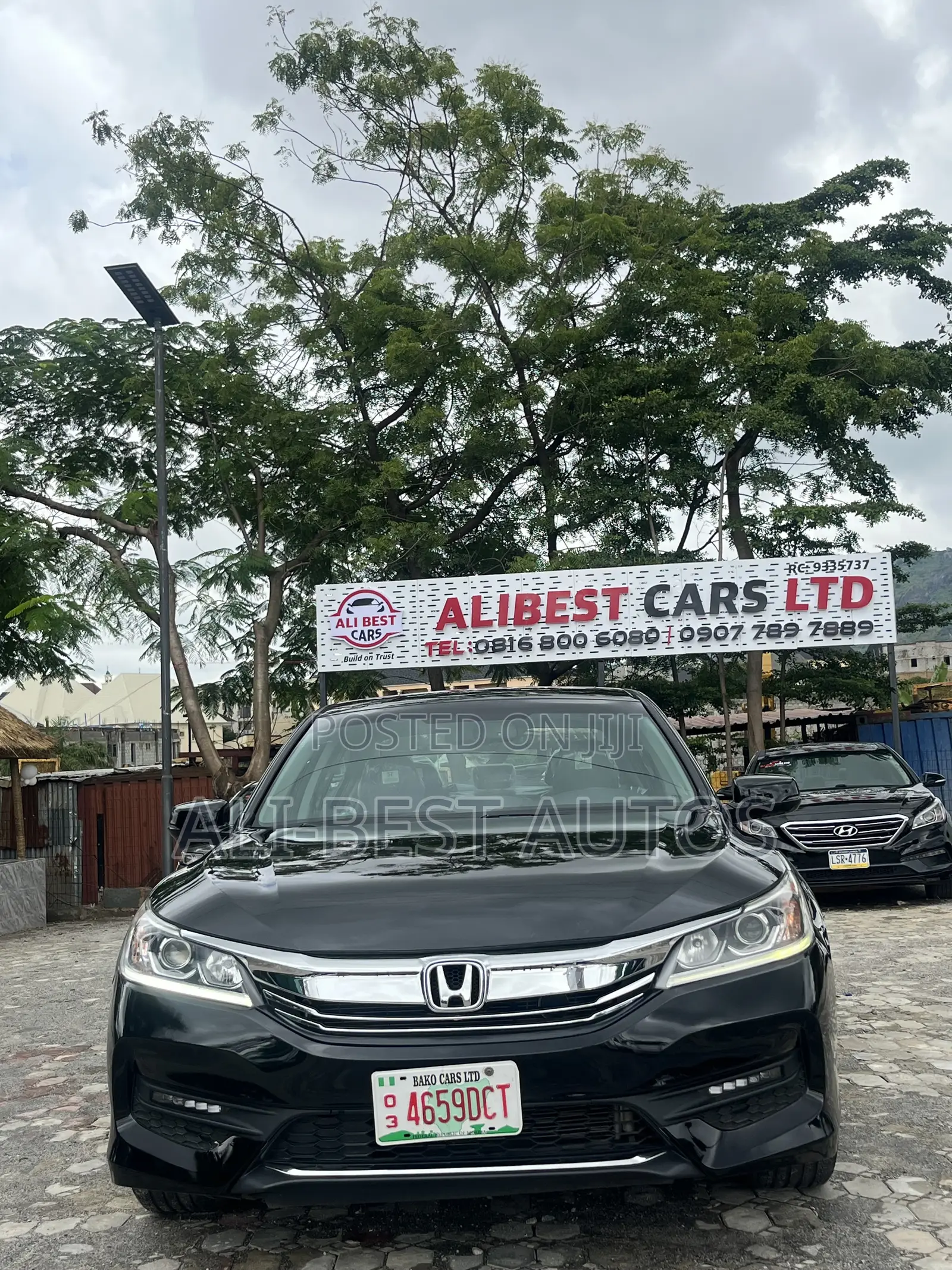Honda Accord 2017 Black