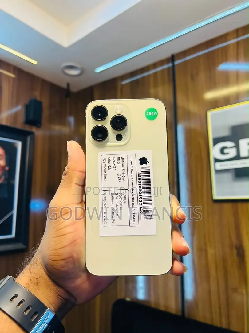 Apple iPhone 14 Pro Max 256 GB Gold