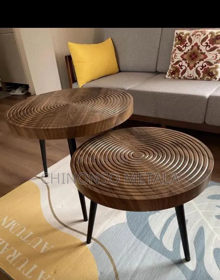 Nordic Wooden Top Center Table