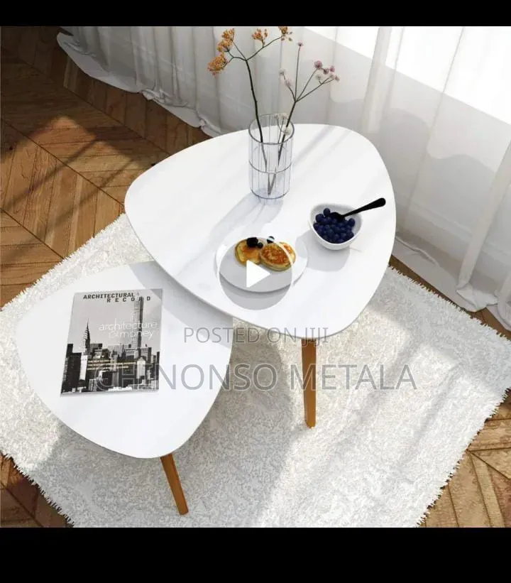 Nordic Wooden Top Center Table