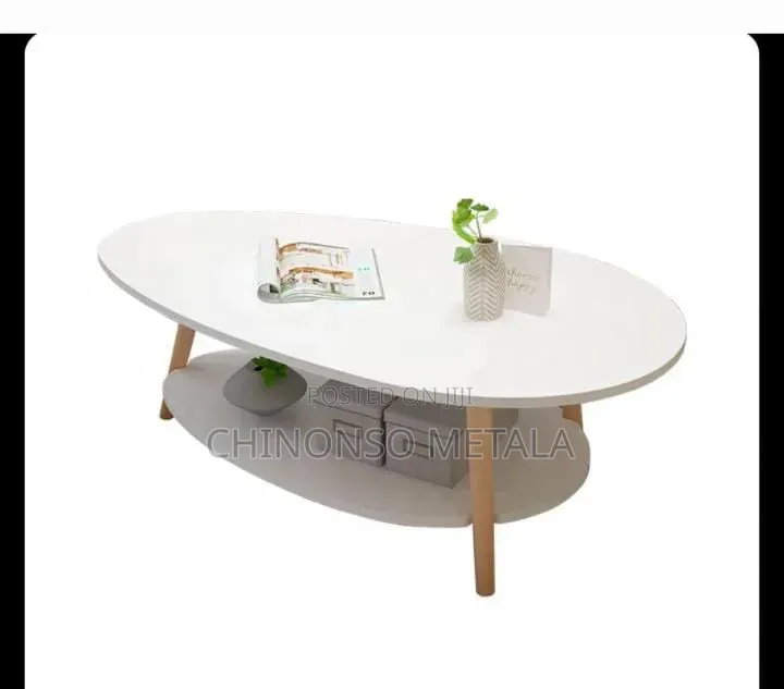 Nordic Wooden Top Center Table