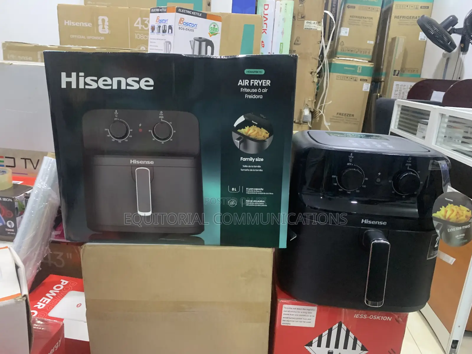 Hisense 8L Countertop Air Fryer - H08AFBK1S1