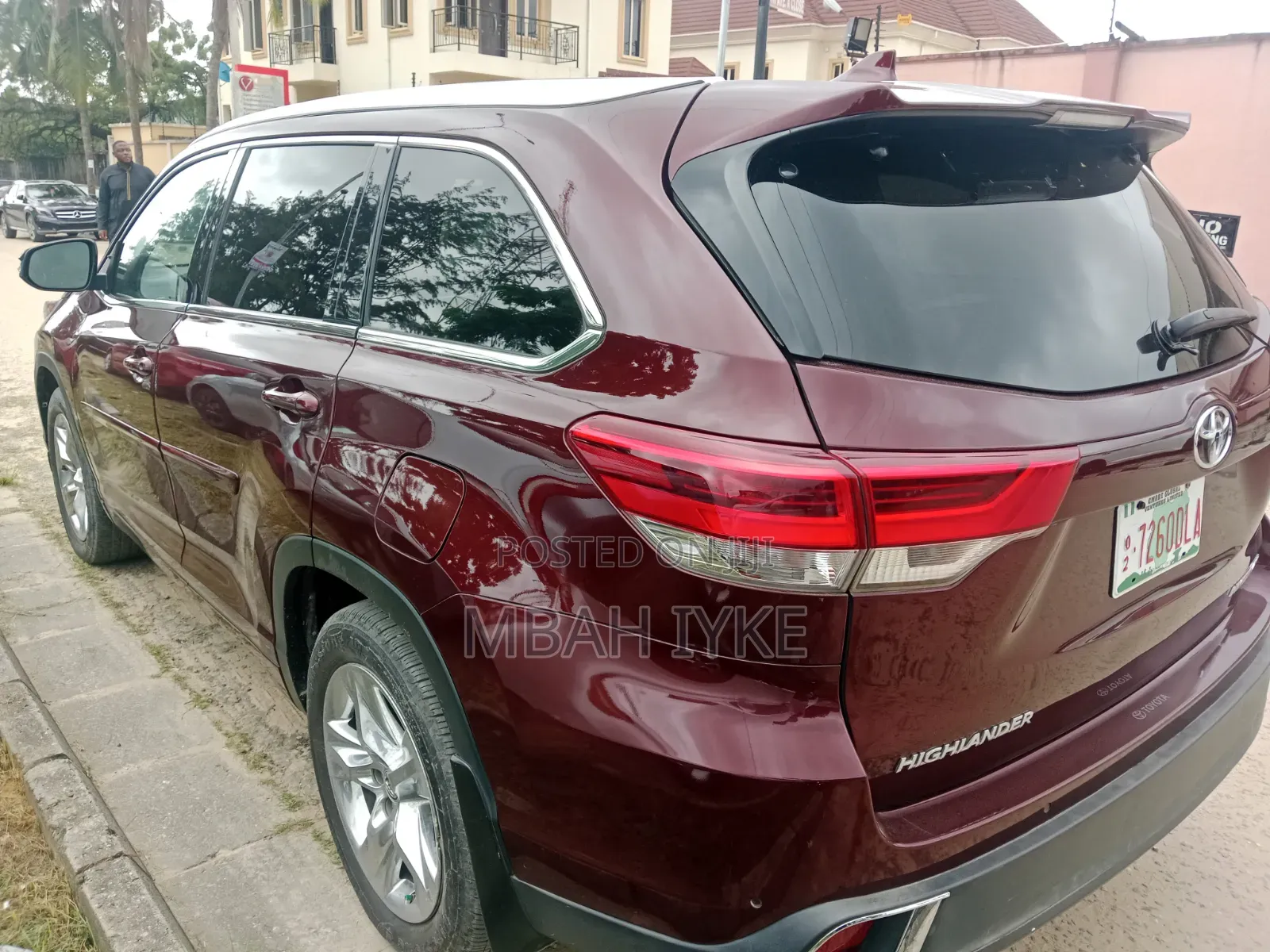 Toyota Highlander Limited 2019 Red