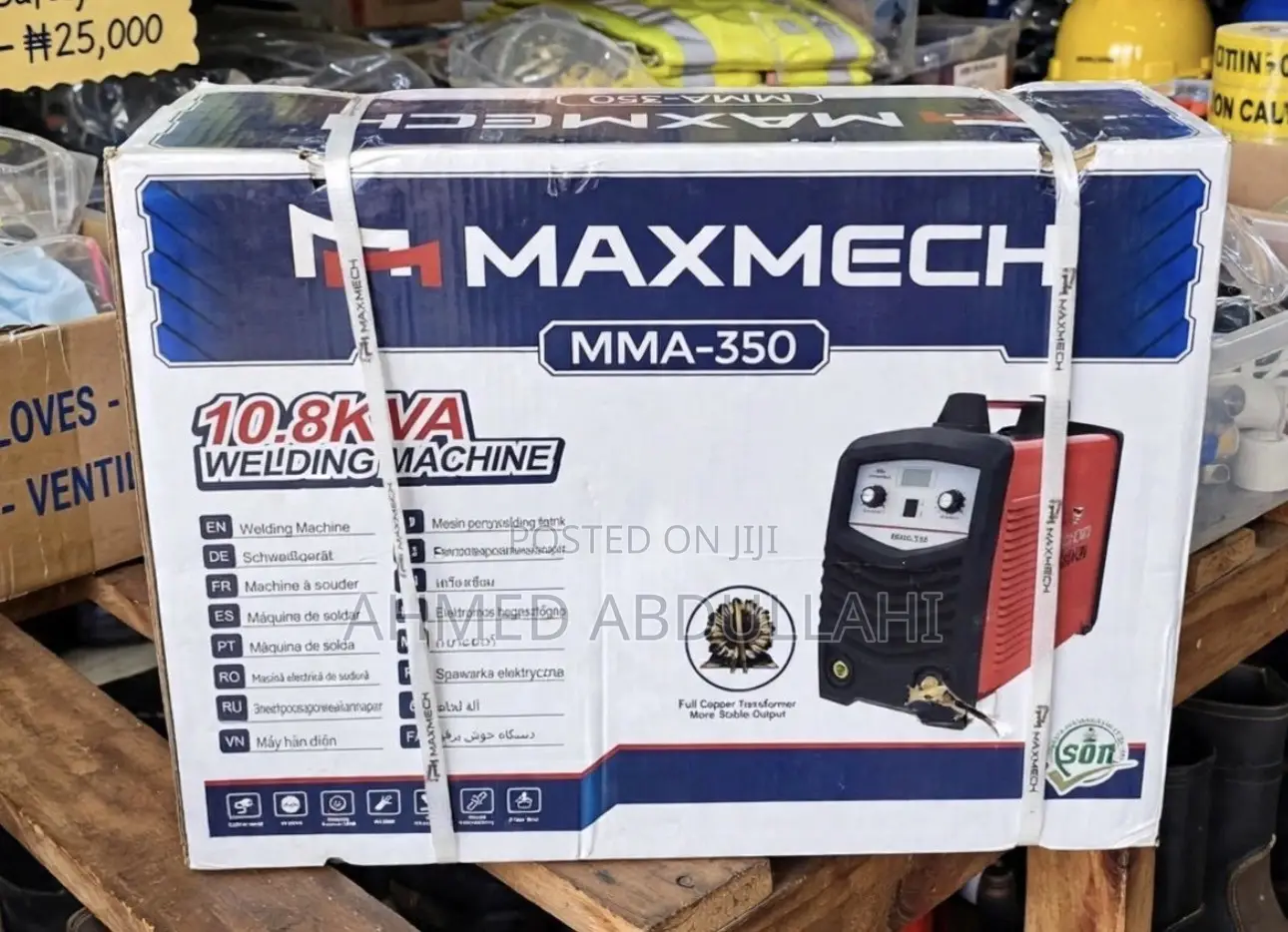 Maxmech Mma-350 10.8kva Inverter Welding Machine