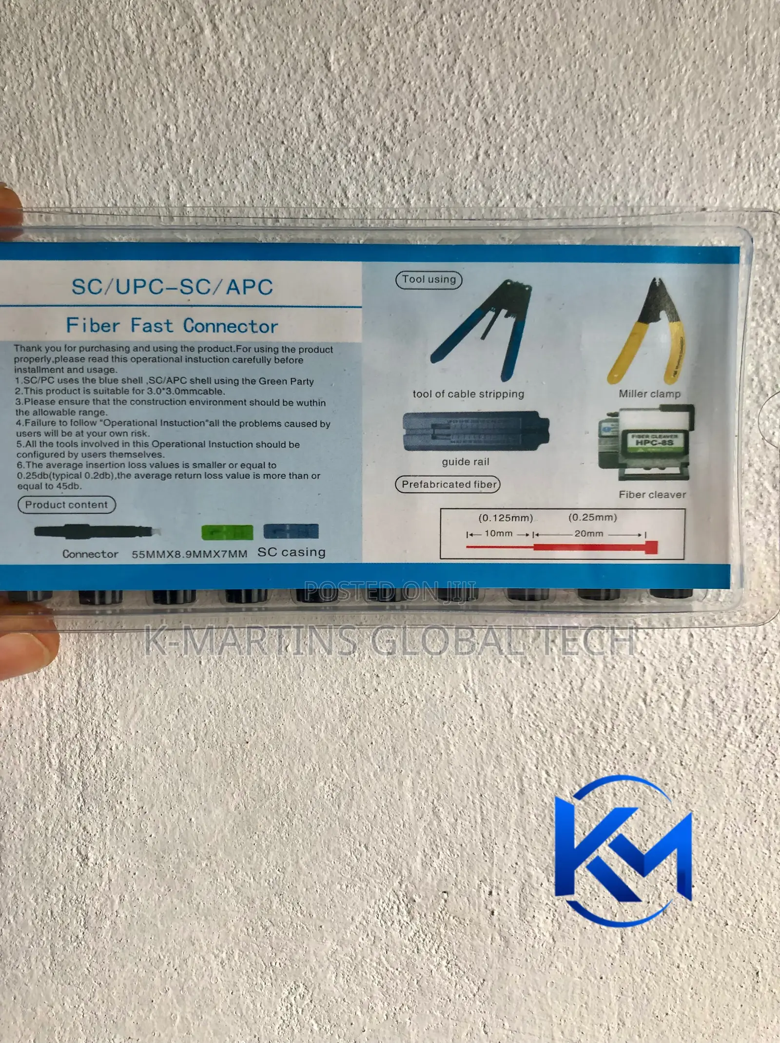 APC Fibre Connector SC LC Single Mode Fiber Optic Connector