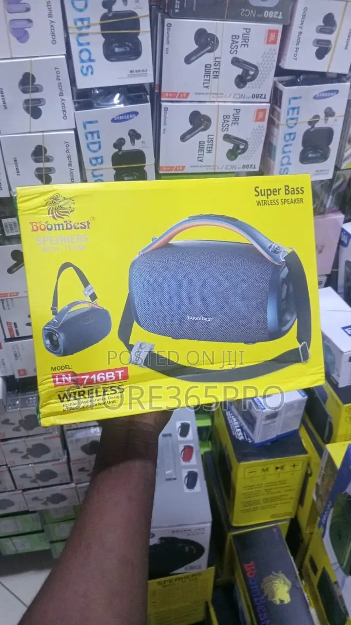 Super Bass Bluetooth Speaker With TF/USB