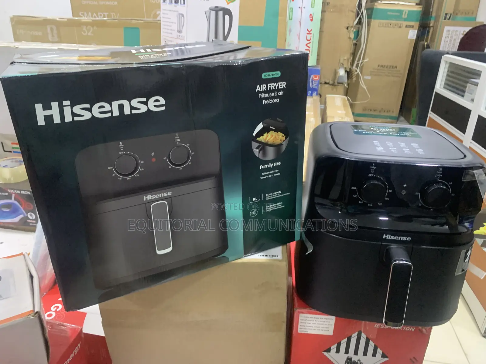 Hisense 8L Oil-Free Cooking Fryer - HO8AFBK1S1