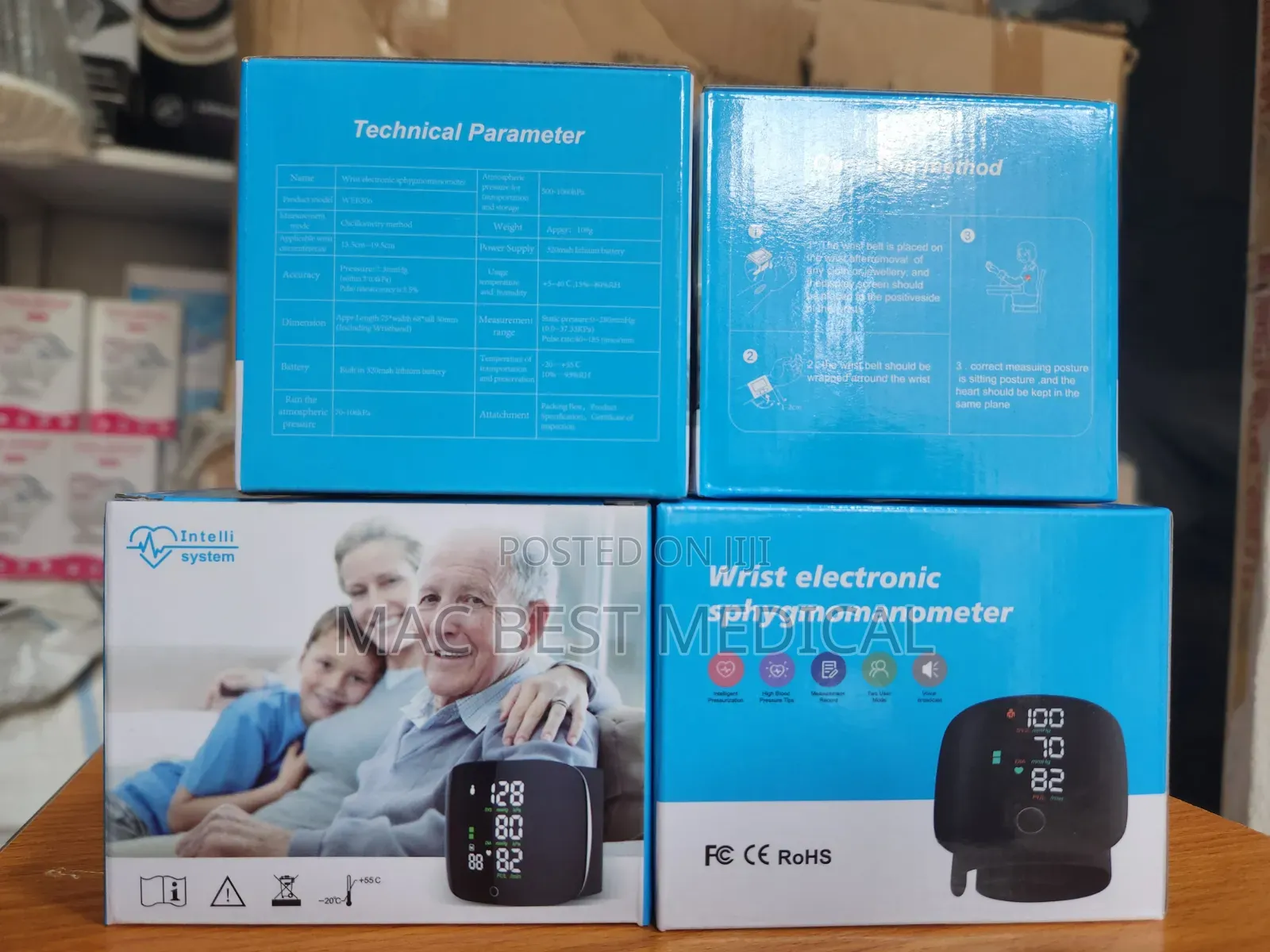 Wrist Blood Pressure Monitor