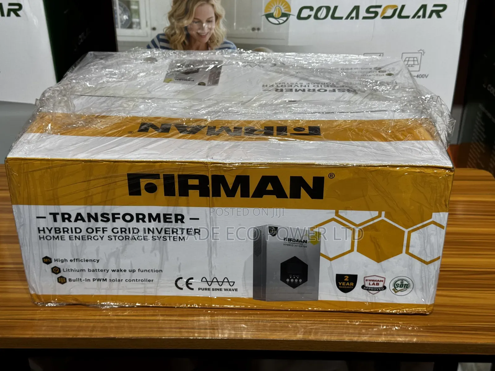 Firman 1.2kva Hybrid Inverter (Transformer-Based) 12v