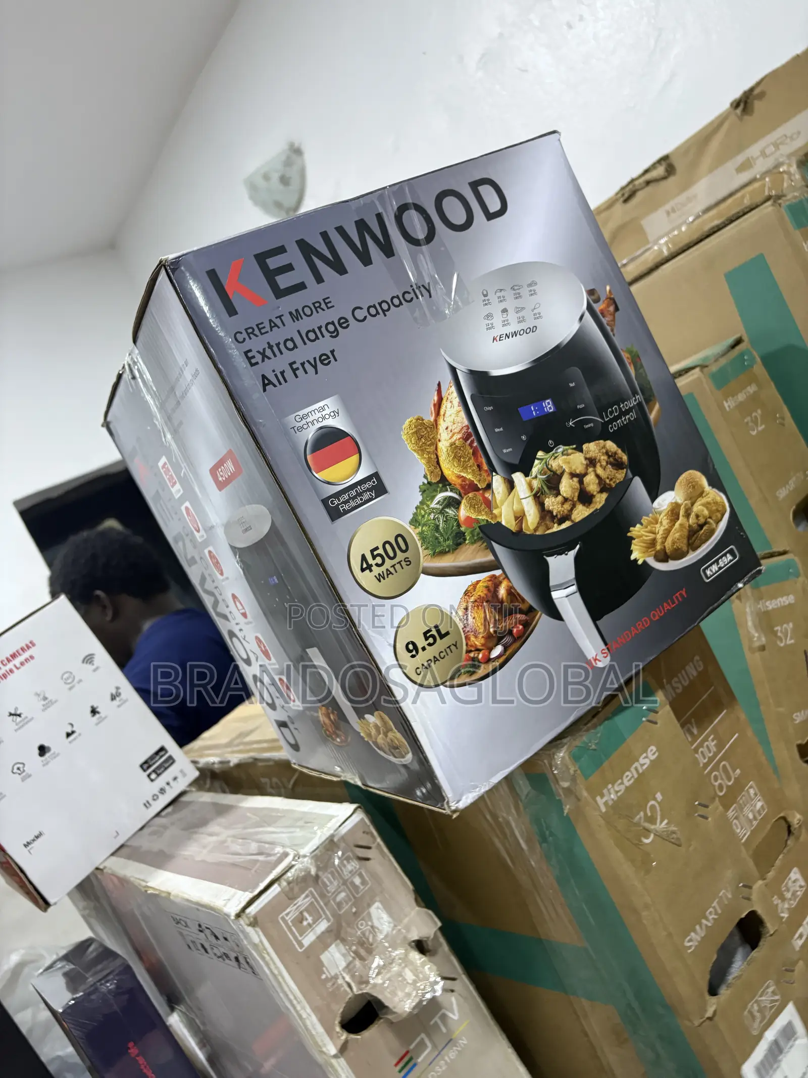 Kenwood 9.5L Air Fryer Cooker