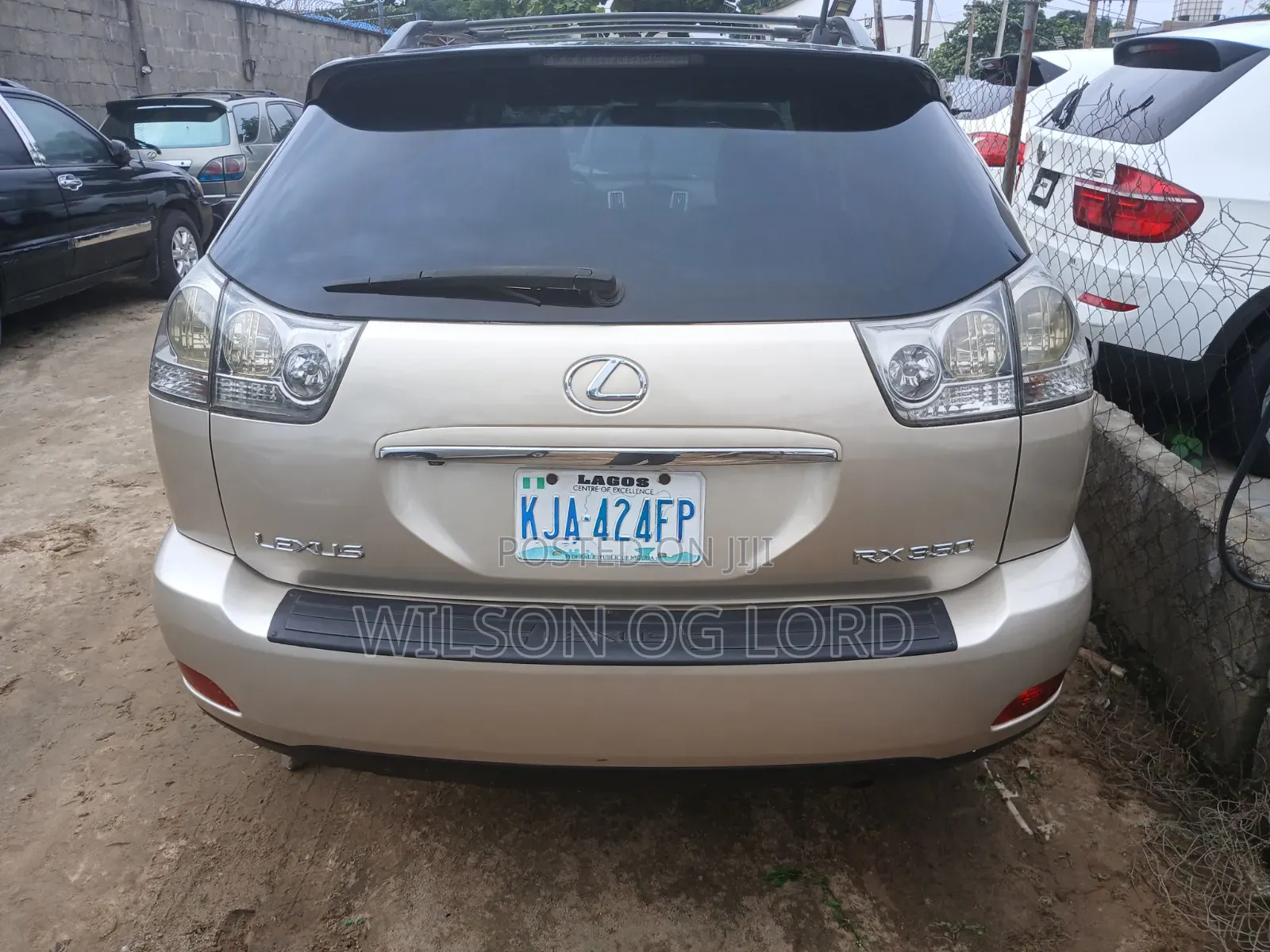 Lexus RX 2007 Gold