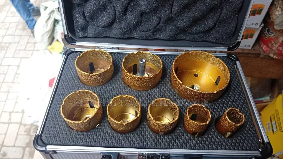 Diamond Hole Saw Kit – Professional Tile Stone Core Drill Bits