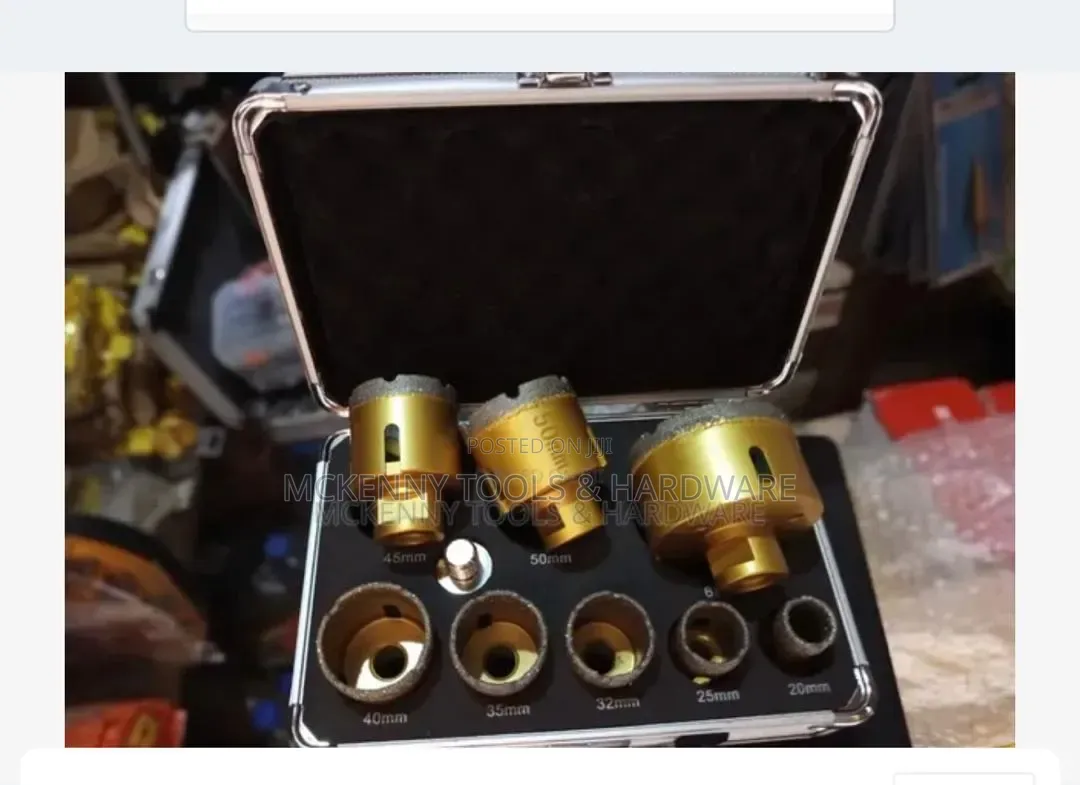 Diamond Hole Saw Kit – Professional Tile Stone Core Drill Bits