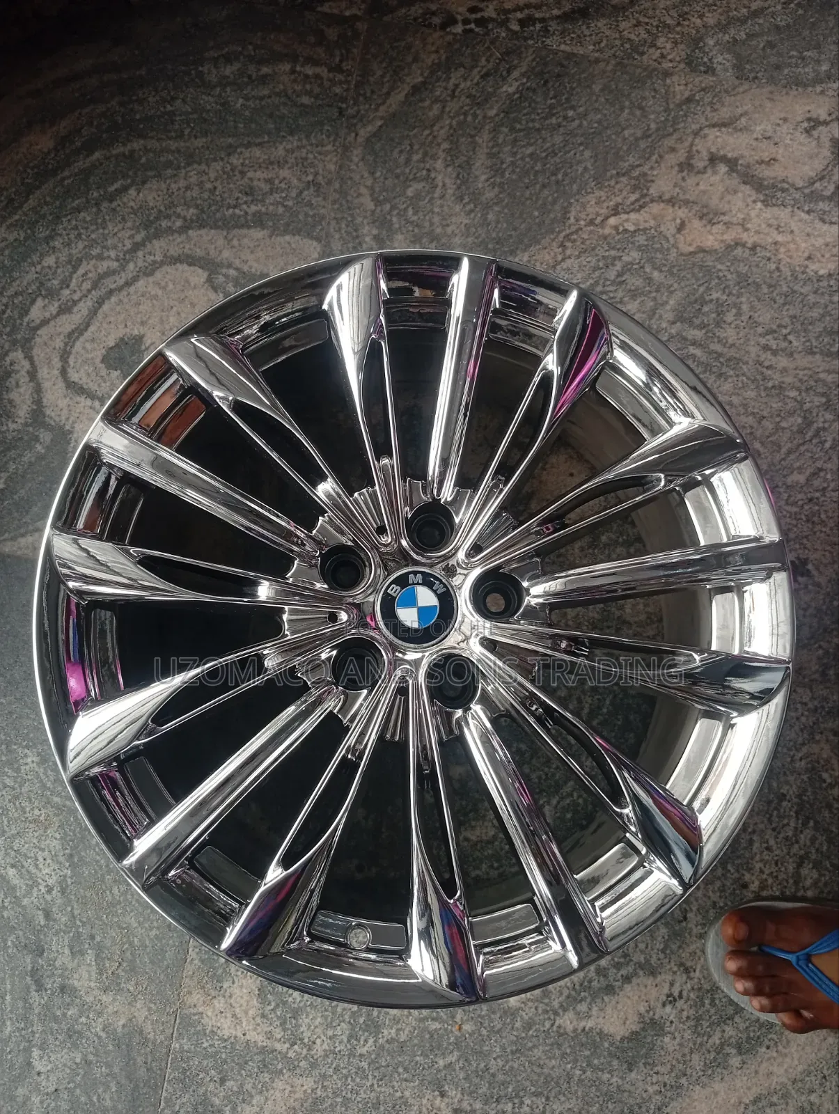 Genuine BMW Style 454 Multi-Spoke Gloss-Turned Light Alloy Rim(18 Inch
