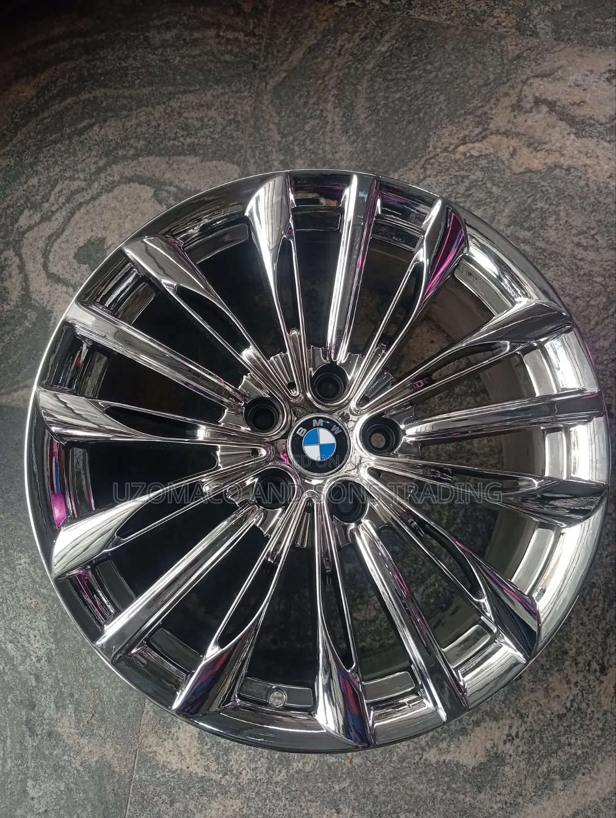 Genuine BMW Style 454 Multi-Spoke Gloss-Turned Light Alloy Rim(18 Inch
