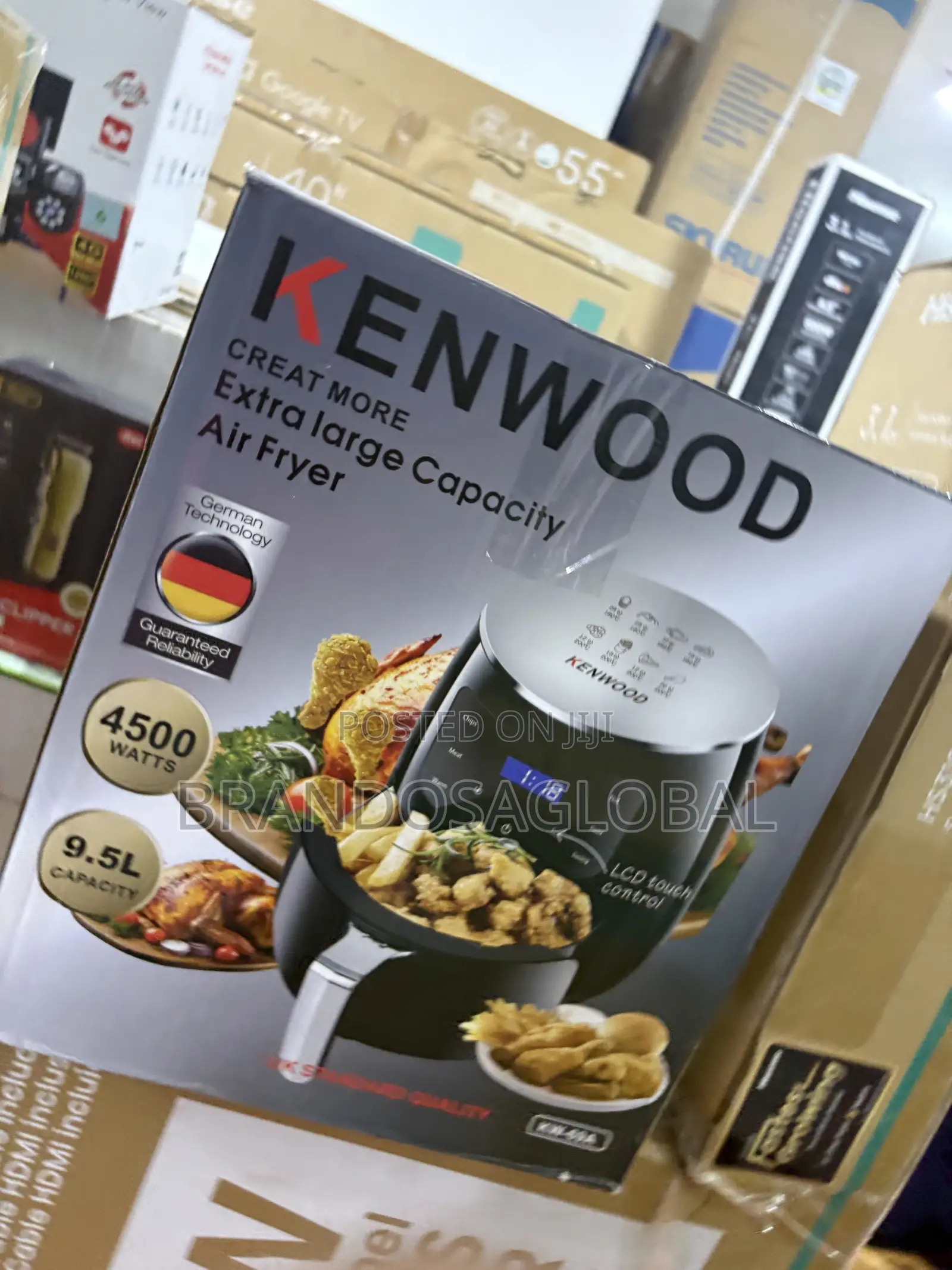 Kenwood 9.5L Large Air Fryer Cooker